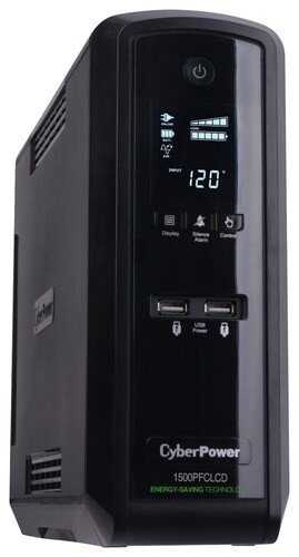 Rent to own CyberPower - PFC Sinewave Series 1500VA Battery Back-Up System - Black