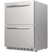 Rent to own 24 inch HCK Beverage Refrigerator/ Stainelss Steel Door for 154Can/ Built-in Counter/Commercial Use