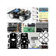 Rent to own SunFounder Raspberry Pi Pico Robot Car Kit, Open Source, MicroPython, App Control, RGB LED, Electronic DIY Robot Kit for Teens and Adults
