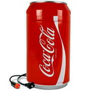 Rent to own Coca-Cola 12 Can Portable Mini Refrigerator, Travel Thermoelectric Cooler, Red