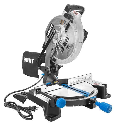 Rent to own HART 10-inch 14-Amp Compound Miter Saw