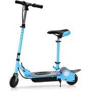 Rent to own MAXTRA E120 Electric Scooter with Seat for Kids Ages 6-12, 60 Mins Long Battery Life, Removable Seat 2 Riding Style in 1