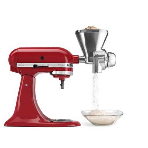 Rent to own KitchenAid - Grain Mill Attachment - KGM - Silver