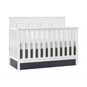 Rent To Own - Oxford Baby Farmington 4-in-1 Convertible Crib - Rustic White