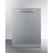 Rent to own Summit Appliance DW244SSADA 24 in. Built-In Dishwasher with ADA Compliant, Stainless Steel