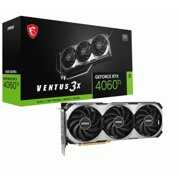 Rent to own MSI GeForce RTX 4060 Ti VENTUS 3X 8G OC Graphics Card, 8GB GDDR6, PCI-E Gen 4, DP x 3, HDMI x 1, with DLSS 3