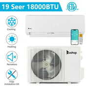 Rent to own Zimtown 19 Seer 18000BTU Wifi Enabled Mini Split Air Conditioner Ductless Inverter System,230V Energy Efficient Unit With Heat Pump