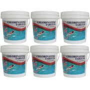 Rent to own Alicacho Cleaning Chlorine Tablets 30 LBS 3 inch for Swmming Pools, Spa, Hot Tub Slow Dissoving