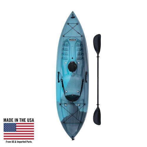 Rent To Own - Lifetime Tamarack 100 Sit-On-Top Kayak (Paddle Included) - Arctic Fusion