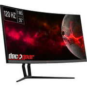 Rent to own Deco Gear 35" Curved Gaming Ultrawide Monitor, 3440 x 1440, 120 Hz, 1ms MPRT, 21:9, 99% sRGB - (Open Box)