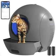 Rent to own ELS PET Self Cleaning Cat Litter Box, APP Control Automatic Cat Litter Box for Multiple Cats