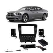 Rent to own Dodge Charger 2011-2014 Single or Double DIN Stereo Radio Install Dash Kit New