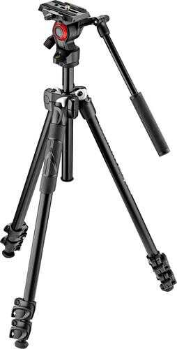 Rent to own Manfrotto - 290 Tripod with Fluid Video Head - Black