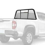 Rent to own HECASA Headache Rack Frame Steel Truck Adjustable Back Rack Pickup Cab Protector Universal