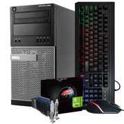 Rent to own Dell Gaming Computer PC, Intel Core i7, NVIDIA GeForce GT 730 2GB, 16GB DDR3 RAM, 512GB SSD + 4TB HDD, WIFI + Bluetooth, Windows 10, RGB PC Gaming Bundle (Refurbished)