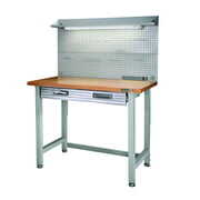 Rent to own Seville Classics UltraHD Commercial Heavy-Duty Workcenter, with Pegboard Workbenches