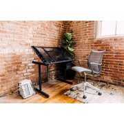 Rent to own Craft Station in Silver with Black Glass
