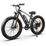 Rent to own Electric Bike,500W Brushless Motor Adult Electric Bicycles,26 x 4.0 Seamless Welding 6061 Frame Fat Tire Ebike for Adults, 25Mph Max, Shimano Gears,Black Color Electric Dirt Bike