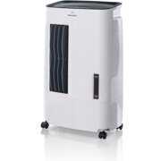 Rent to own Honeywell 176 CFM Indoor Evaporative Air Cooler (Swamp Cooler) with Remote Control in White/Gray