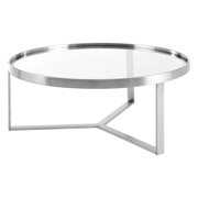 Rent to own Relay Coffee Table, Silver