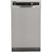 Rent to own Kucht K7740D 18"" Professional Series Built-in Dishwasher with 6 Wash Cycles  8 Place Settings  Stainless Steel Tub  Silent Performance 46 dBA and Multiple Filter System  in Stainless Steel