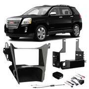 Rent to own GMC Terrain 2010-2014 Single or Double DIN Stereo Harness Radio Install Dash Kit