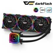 Rent to own darkFlash DT360 PC CPU Cooler with 3 PWM 120mm RGB Fans CPU Water Liquid Cooling System Computer Case CPU Cooling Fans Radiator AMD Intel  Silent CPU Cooling