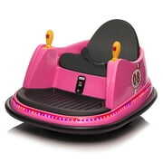 Rent to own TheirNear Ride On Electric Bumper Car for Kids & Toddlers, Ages 2, 3, 4, 5 Year Old Girls Christmas Toys : Baby Bumping Toy Cars & Remote - Gifts for 18 Months Girl Toddler-5 Years Birthday Gift