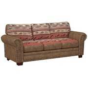 Rent to own American Furniture Classics Sierra Sofa, Brown Leather