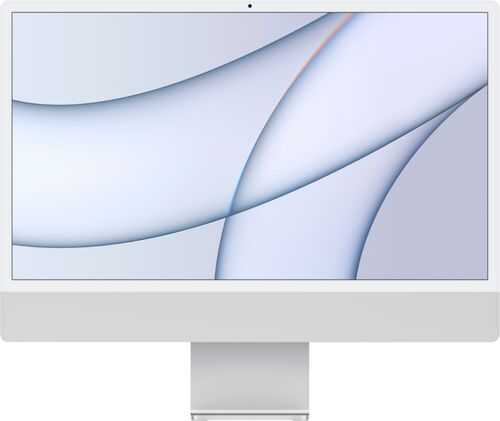24" iMac® with Retina 4.5K display - Apple M1 - 8GB Memory - 256GB SSD - w/Touch ID (Latest Model) - Silver