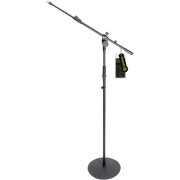 Rent to own Gravity Stands Microphone Stand With Round Base and 2-Point Adjustment Telescoping Boom