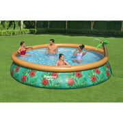 Rent to own - Fast Set Paradise Palms Inflatable Pool Set