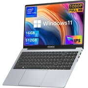 Rent to own ACEMAGIC Laptop 15.6 FHD 16GB 512GB Intel Quad-Core 12th Alder Lake N95 with Windows 11 Pro