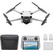 DJI Mini 3 Pro (DJI RC) & Fly More Kit Plus  Lightweight and Foldable Camera Drone with 4K/60fps Video, 34-min Flight Time, Tri-Directional Obstacle Sensing, Ideal for Aerial Photography