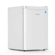Rent to own Costway Compact Refrigerator Single Door 2.5 Cu Ft Fridge with Freezer