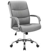 Rent to own Vineego High Back Office Desk Chair Conference Chair with PU Leather,Grey