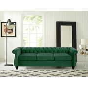 Rent to own Ember Interiors Chesterfield Sofa, Green Velvet