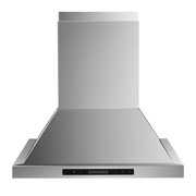 Rent to own KULED Island Mount Range Hood 36 inch with LED Lights, Ceiling Chimney-Style Stove Vent, 4-Speed Fan, Soft Touch Controls