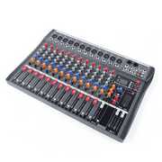 Rent to own TFCFL 12-Channel Professional Bluetooth Studio Audio Mixer Mixing Console Stage Live Studio Mixer for DJ Studio Audio