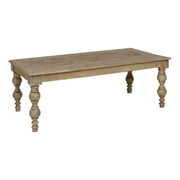 Rent to own Casartis Living James 18" Farmhouse Solid Mango Wood Coffee Table in Natural