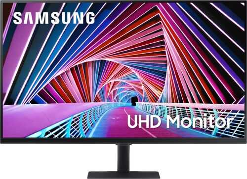 Samsung - A700 Series 32" LED 4K UHD Monitor with HDR - Black