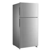 Rent to own RICCI Stainless Refrigerator 18 Cubic Feet Full Size Fridge Spacious Interior and Automatic Defrost LED Lighting and Energy Star Certified