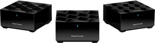 Rent to own NETGEAR - Nighthawk AX1800 WiFi 6 Mesh System with Advanced Cyber Security (3-Pack)