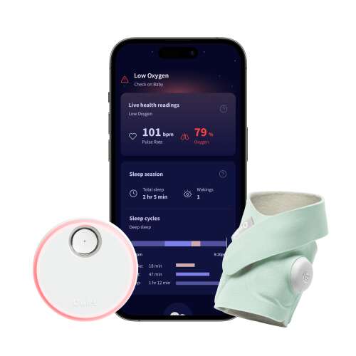 Rent To Own - Owlet Dream Sock® - FDA-Cleared Smart Baby Monitor - Mint