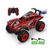 Rent to own iBot NC33097-AM DEERC 1-12 Scale Remote Control Car with 4WD Off Road Rock Crawler 2.4 Ghz Terrain Monster Truck