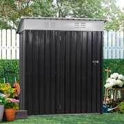 Rent to own 5x3 FT Outdoor Storage Shed,Waterproof Metal Garden Sheds with Lockable Single Door,