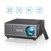 Rent to own YABER K1 Projector 650 ANSI Ultra Bright Home Theater Movie Projector with WiFi 6 and Bluetooth Native 1080P& 4K Supported