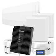 Rent to own SolidRF-Cell Phone Signal Booster for Home and Office Multiroom-Dual Interior Antenna-Coverage Up to 8000 sq ft-Suitable for All U.S. Carriers-5G Ready for Bands 12/13/17/5/2/25/4-FCC Approved