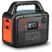 Rent to own FNNEMGE 300W Portable Power Station (350W Peak), 266Wh Solar Outdoor Generator, 72000mAh 60W PD Power Bank with Dual 110V AC Outlets 12V/10A DC Out, Pure Sine Wave, Battery Power Supply for Camping