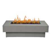 Rent to own BAIDE HOME Outdoor Fire Pit Table, 48" Rectangular 50,000 BTU Propane Gas Fire Table